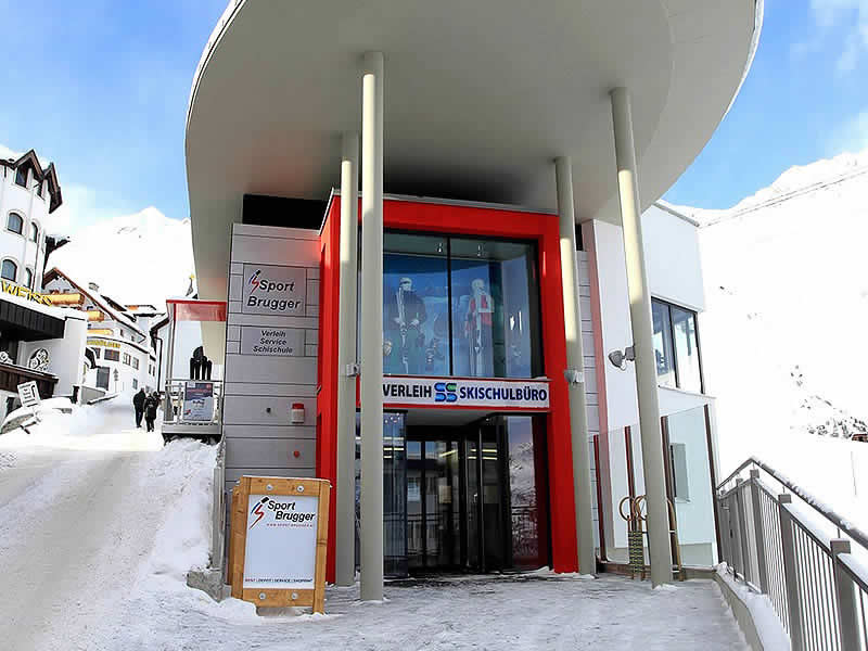 Ski hire shop Sport Brugger in Hochsöldenstrasse 10, Hochsölden