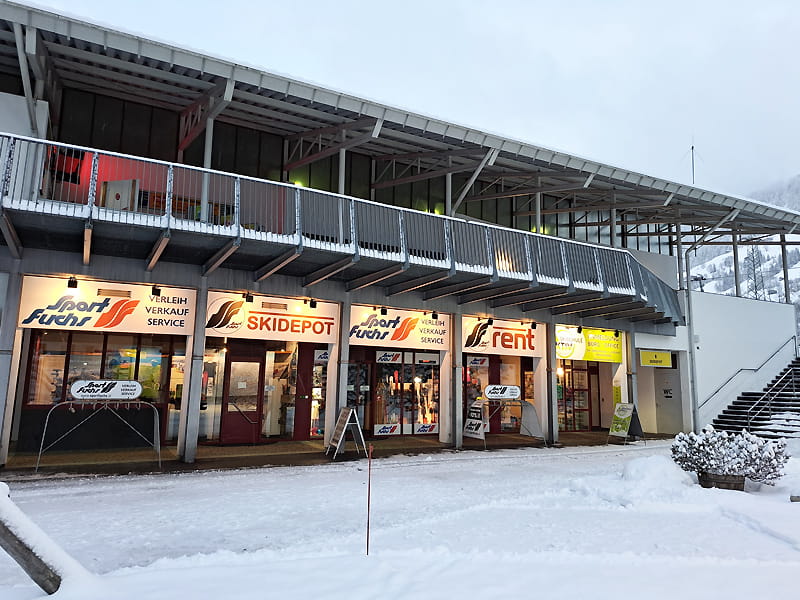 Ski hire shop Sport Fuchs in Liftweg 1 [Talstation Gondelbahn], Brixen im Thale